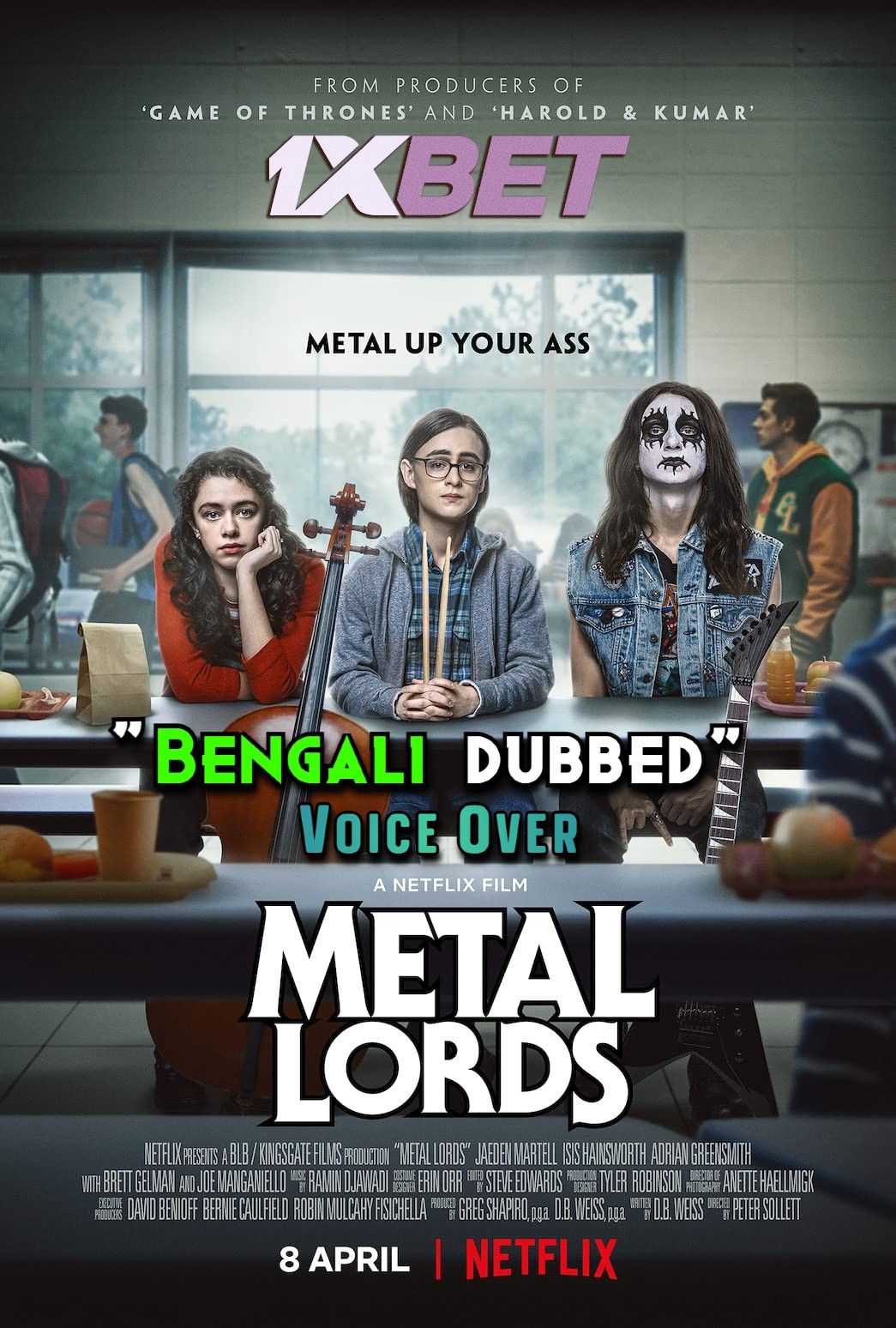 Metal Lords (2022) Bengali [Voice Over] Dubbed WEBRip download full movie